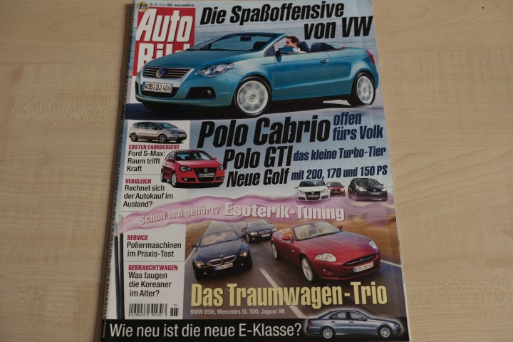 Deckblatt Auto Bild (15/2006)